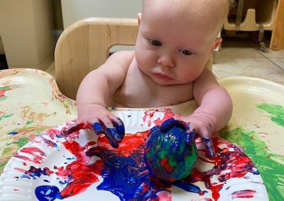 Painting Infant
